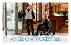 wheel chair accessible