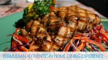 Bermudian Authentic in-home dining Experience